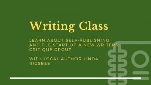 Self-publishing/Writing Critique Class @ Elkins Public Library | Elkins | Arkansas | United States