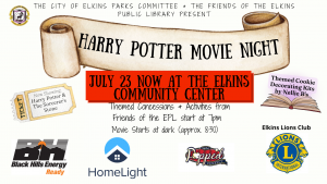 Harry Potter at the Elkins Community Center @ Elkins Community Center | Elkins | Arkansas | United States
