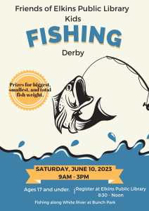 Friends of EPL Fishing Derby @ Elkins Public Library